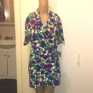 Women’s Floral Flower Romper Jumpsuit One piece onesie outfit shorts bodysuit